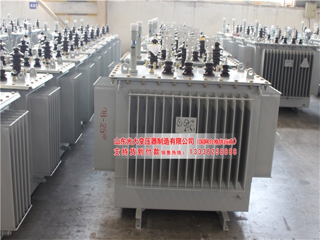 天水SH15-1000KVA/10KV/0.4KV非晶合金变压器